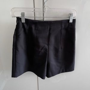 Zara NWT High Waist Women’s Black Shorts, Size XS